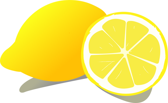 Lemon Fruit Illustration