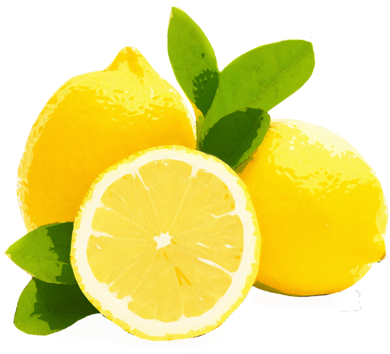 Sliced Lemon Fruits